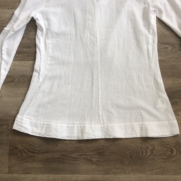 New with tags Blanco made in Peru 100% cotton white tunic - Picture 14 of 17